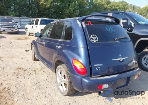 2005 Chrysler Pt Cruiser Gt из США, поврежденный, VIN 3C8FY78G45T642632